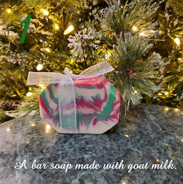 Day 1 – Soap made with Goat Milk